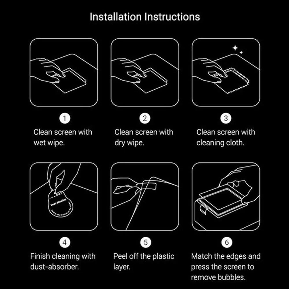 SmallRig 5803 Screen Protector for Fujifilm X100VI/X100V/X-E4/X-T4/X-T5/Ricoh GR IV