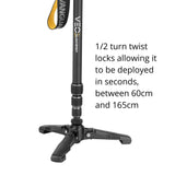 VEO 2S AM-234TBP50T 23MM ALUMINIUM MONOPOD WITH BALL HEAD