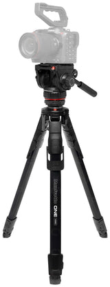 Manfrotto ONE Video Aluminium Tripod with 502X Fluid Video Head