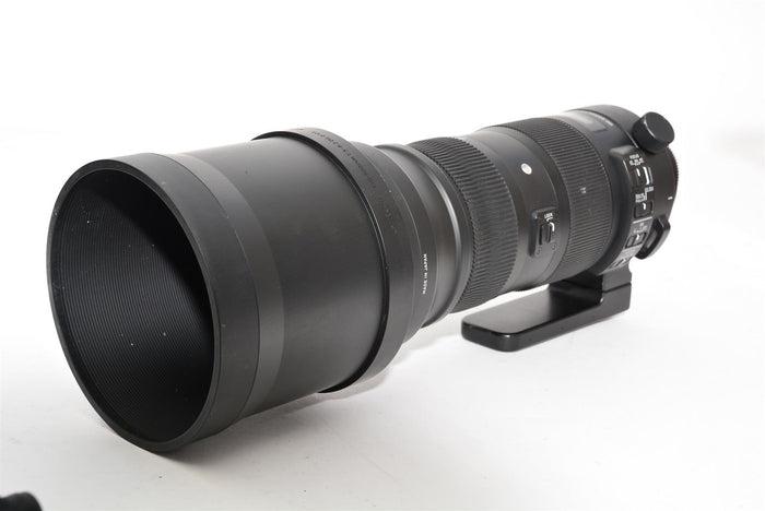 Used Sigma 150-600 Sport Nikon Fit Lens with Sigma 1.4x Converter