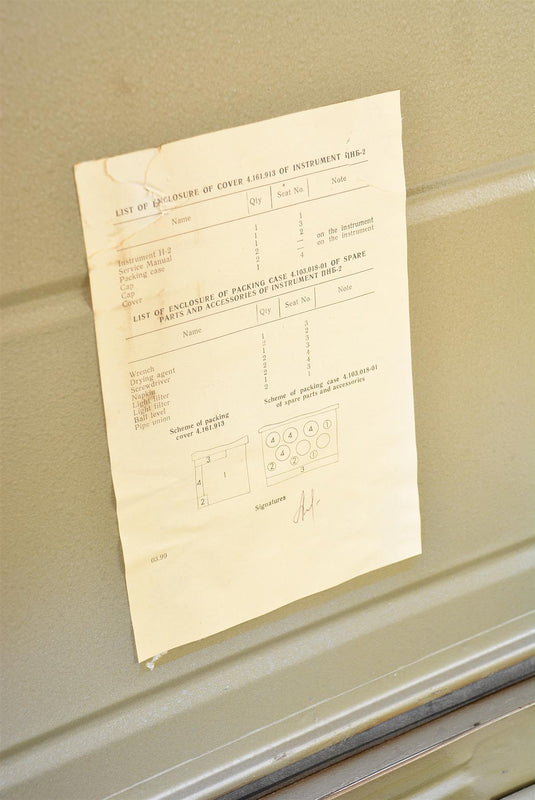 Used Russian 15x110mm PNB-2 Binoculars Plus Stand