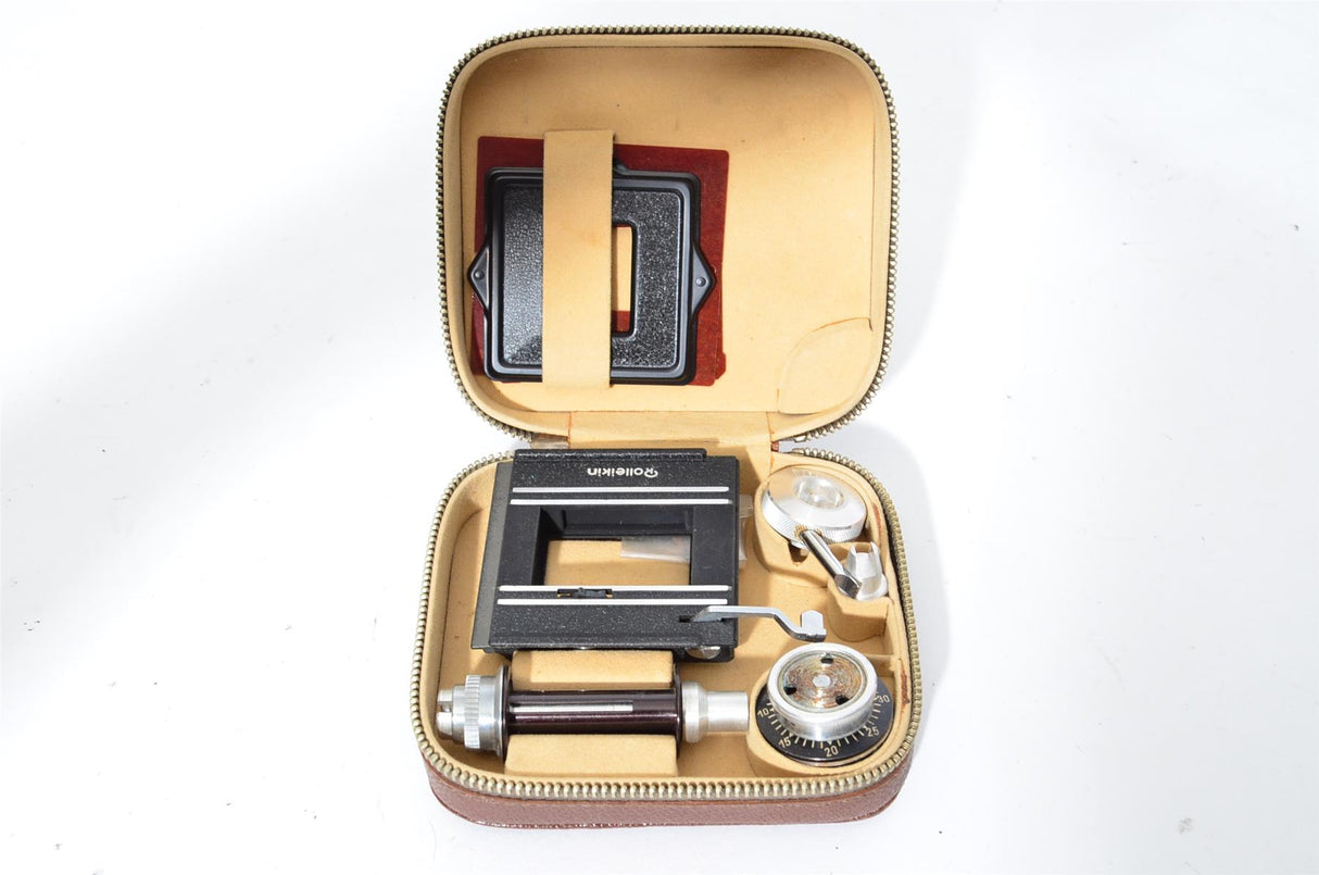 Used Rollei Rolleikin 35mm Film Adapter Kit