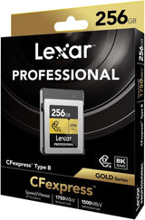 Lexar CFexpress PRO Type B Gold series 256GB - R1750/W1500MB/s