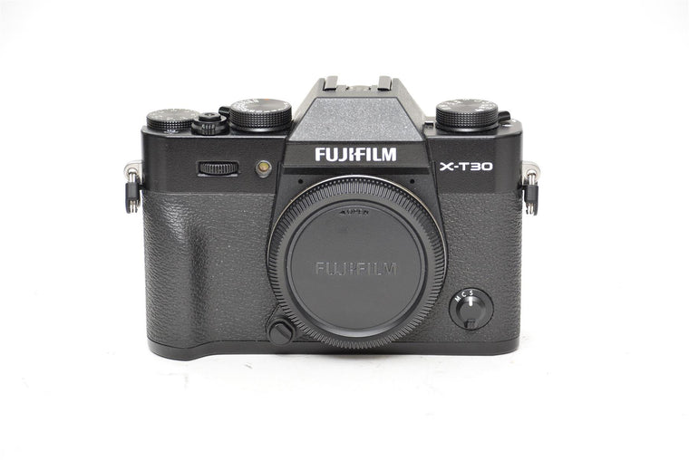 Used Fujifilm X-T30 Mirrorless Camera & 18-55mm XF Lens Black