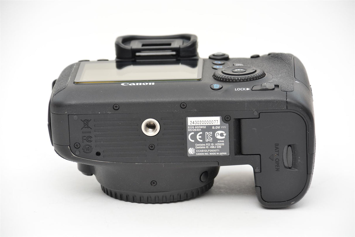 Used Canon EOS 6D DSLR Camera Body