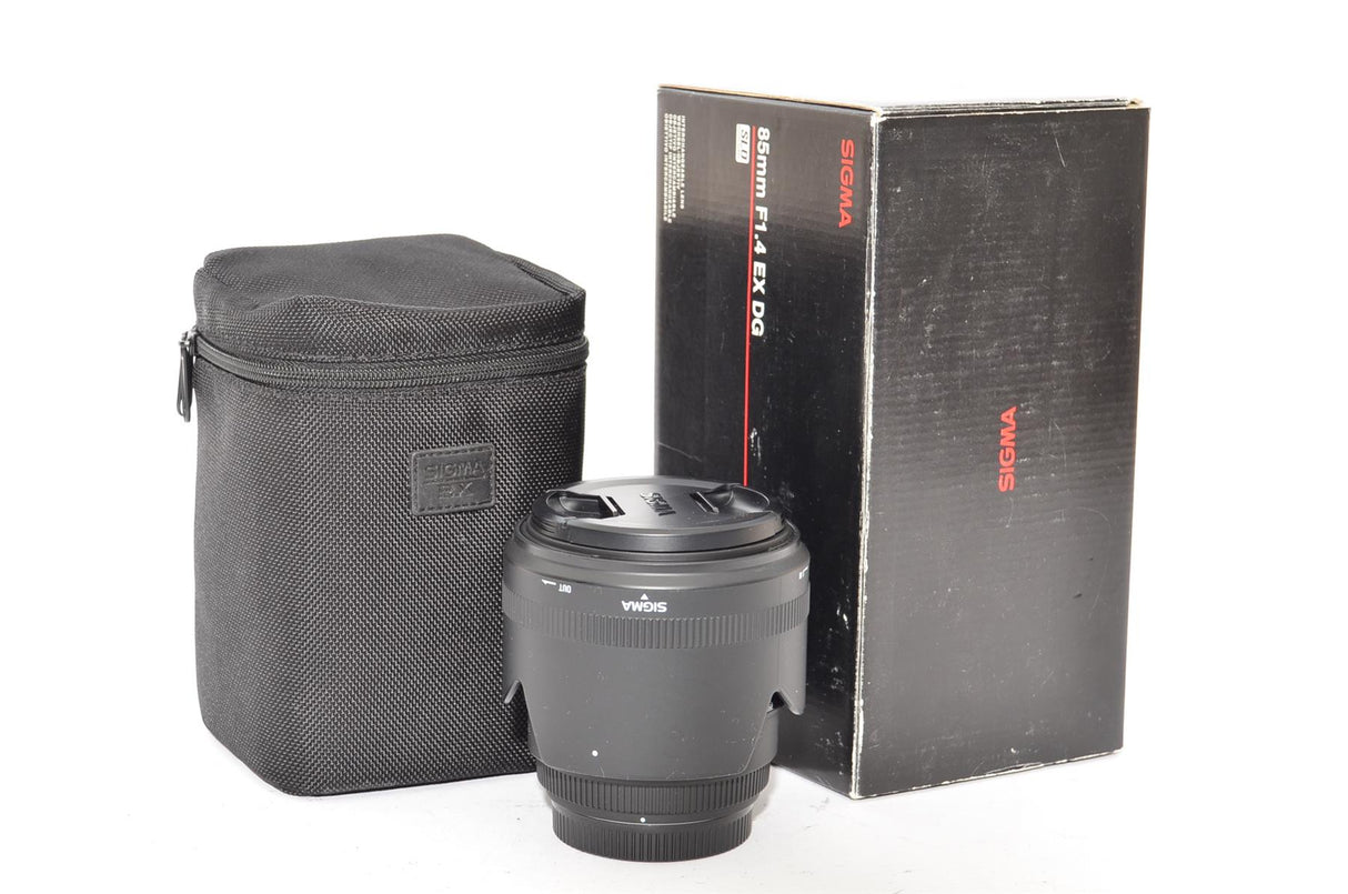 Use Sigma 85mm f/1.4 EX DG Lens For Canon