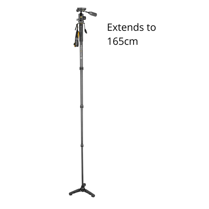 VEO 2S CM264TBP120T 26MM CARBON MONOPOD WITH BALL HEAD Cambrian Photography