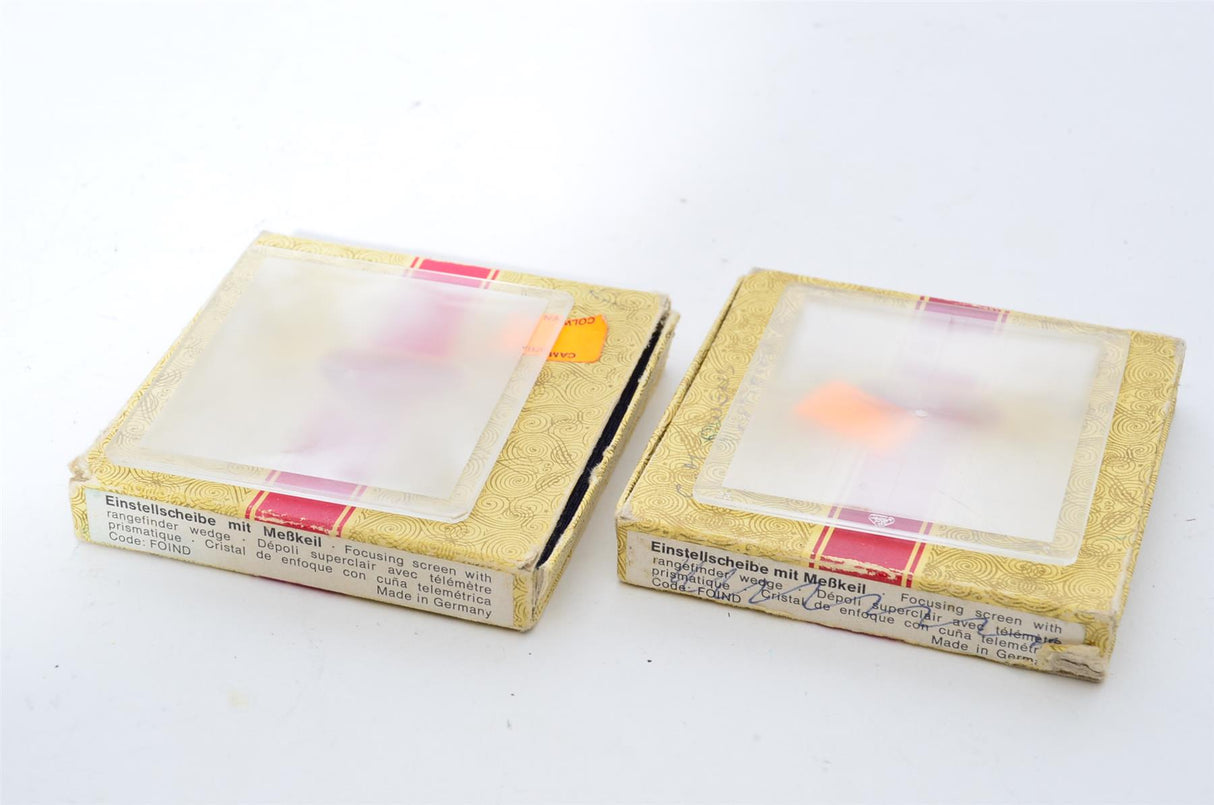 Used Rolleiflex Focusing Screens Grid