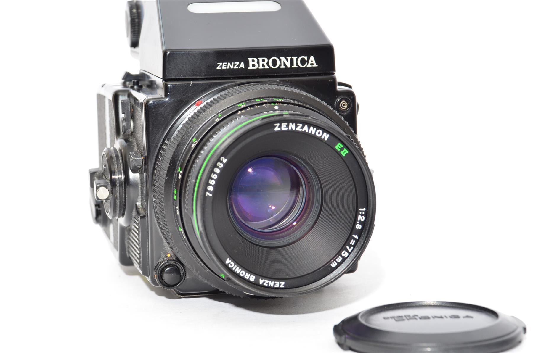 Used Zenza Bronica ETRSi with 75mm f/2.8 & AE-III Metering Prism Used Zenza Bronica ETRSi with 75mm f/2.8 & AE-III Metering Prism