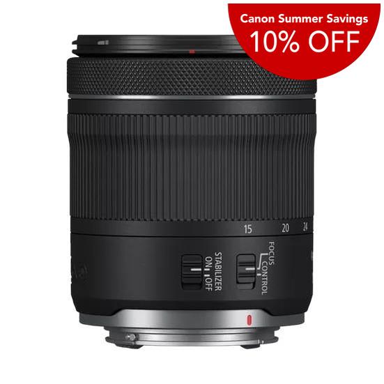 Canon RF 15-30mm f4.5-6.3 IS STM Lens - Black