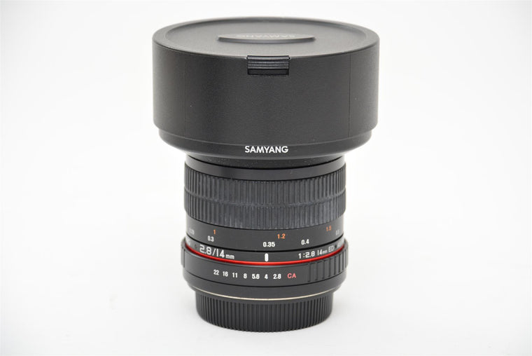 Used Samyang 14mm f/2.8 ED AS IF UMC Canon Fit Lens