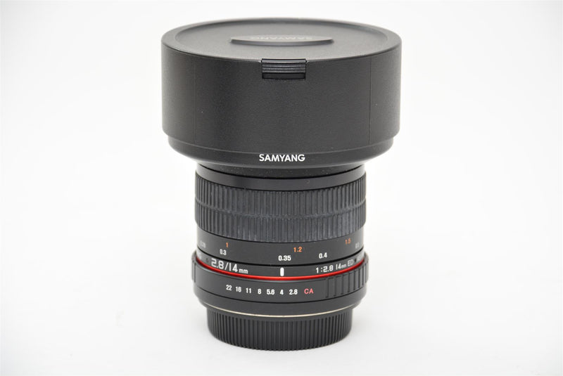 Used Samyang 14mm f/2.8 ED AS IF UMC Canon Fit Lens