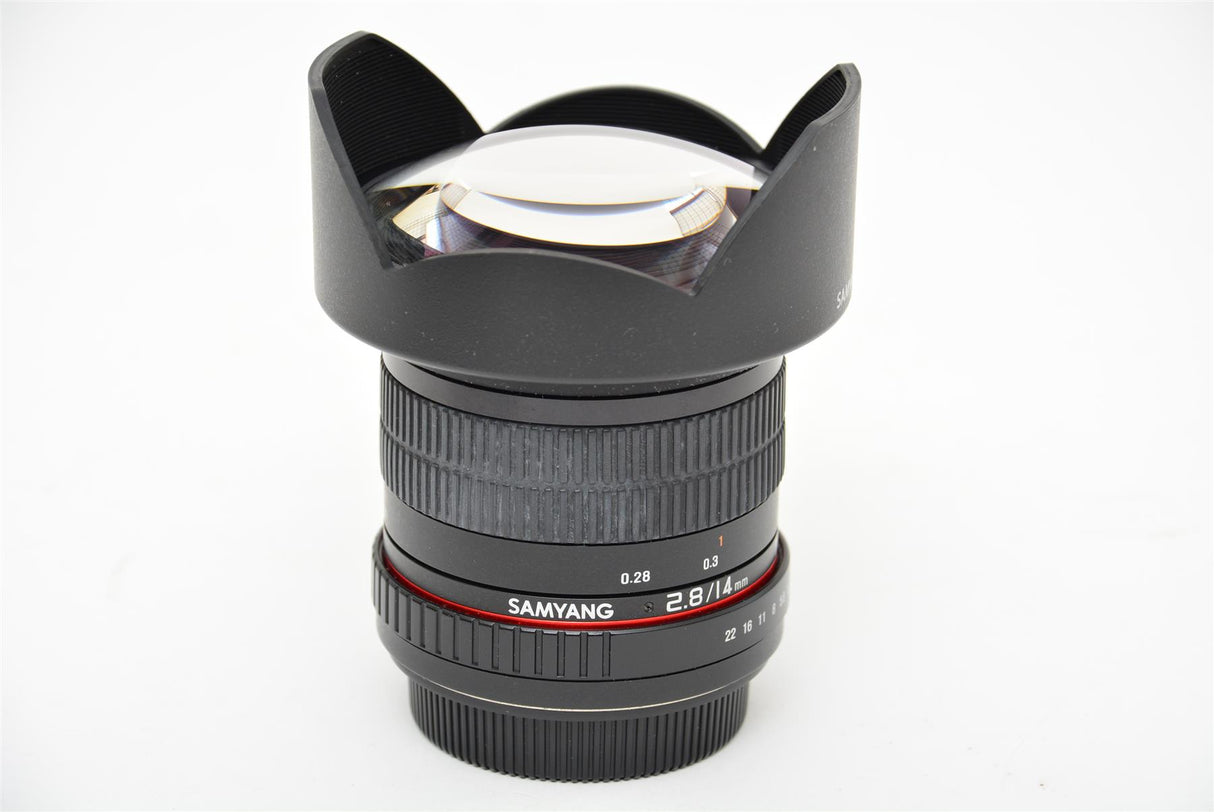Used Samyang 14mm f/2.8 ED AS IF UMC Canon Fit Lens