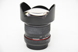 Used Samyang 14mm f/2.8 ED AS IF UMC Canon Fit Lens
