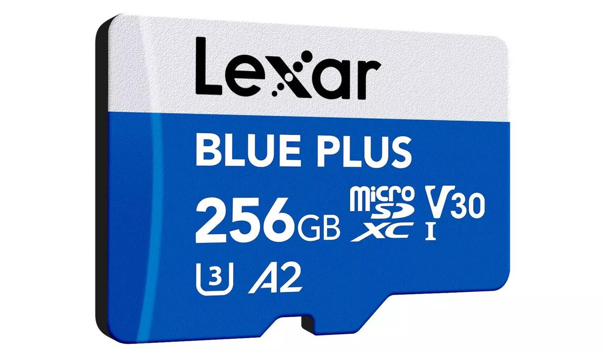 Lexar microSDXC Blue Plus UHS-1 256GB V30 R170MB/s