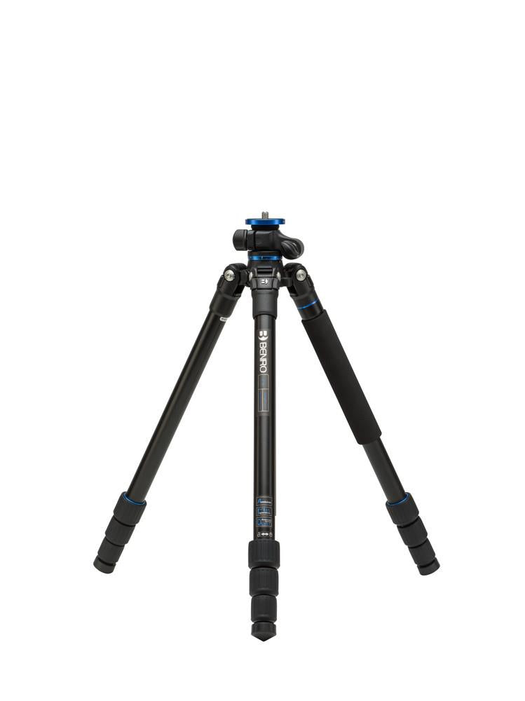 Benro GoPlus Travel S1 Aluminium 4 Section Twist Tripod