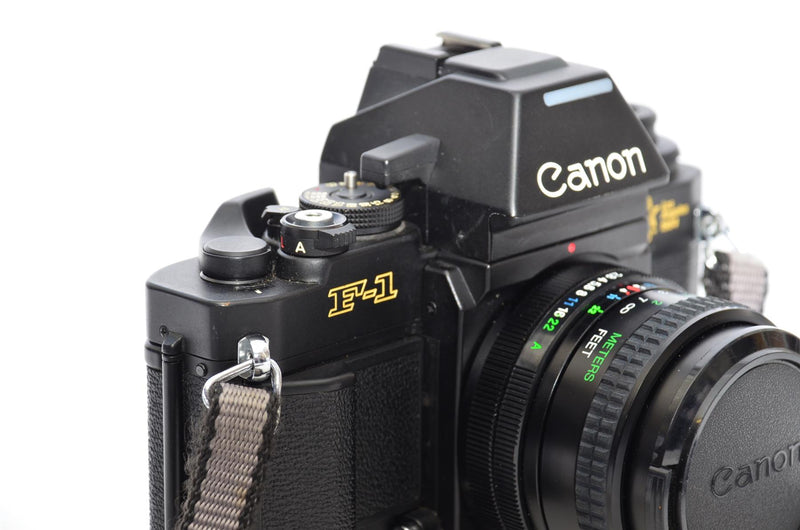 Used Canon F1 Los Angeles Olympic 1984 Edition - 24mm f/2.8 Lens