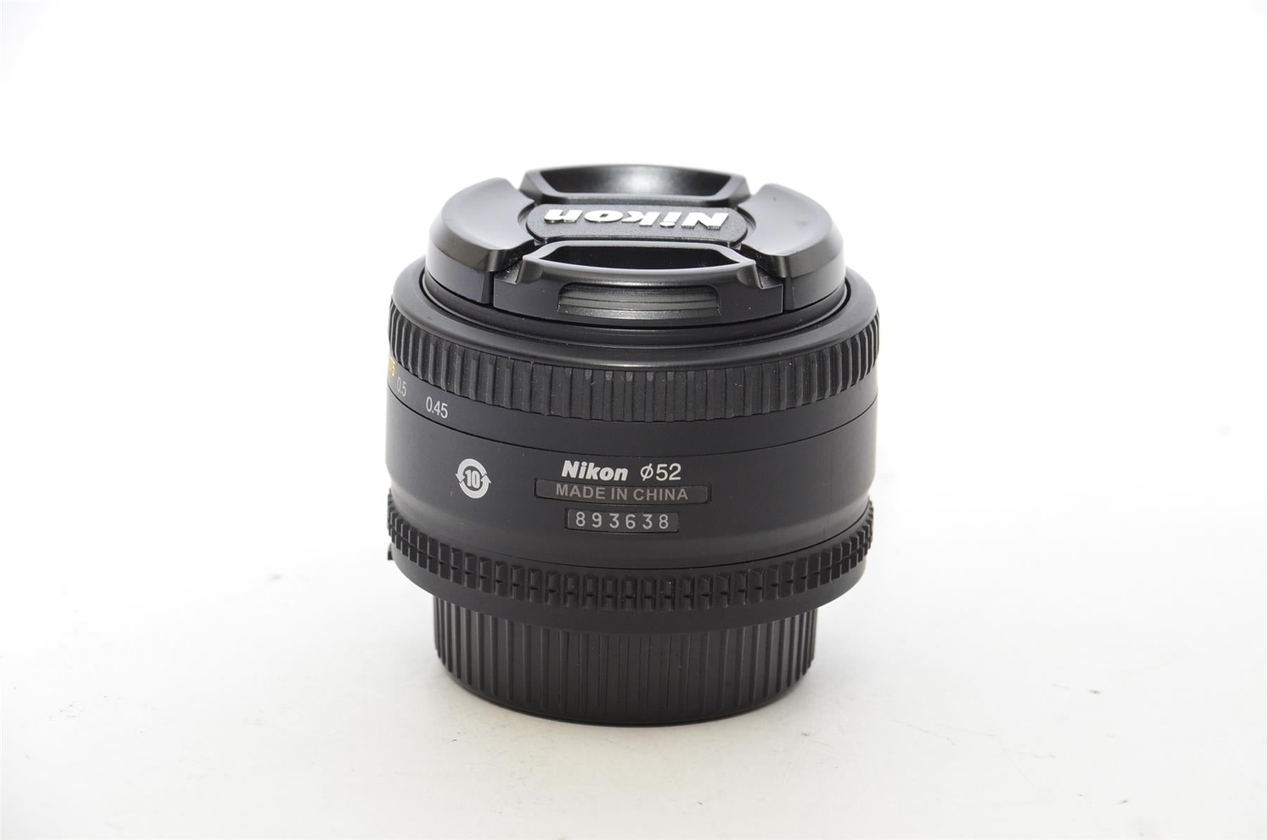 Used Nikon AF Nikkor 50mm D โ Cambrian Photography
