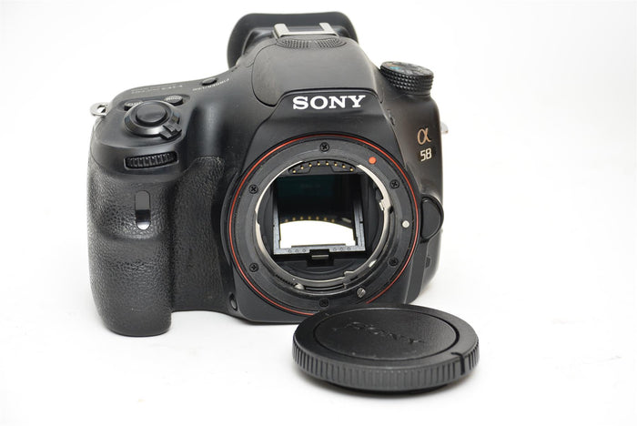 Used Sony A58 with 18-55mm and 75-300mm Macro Lenses