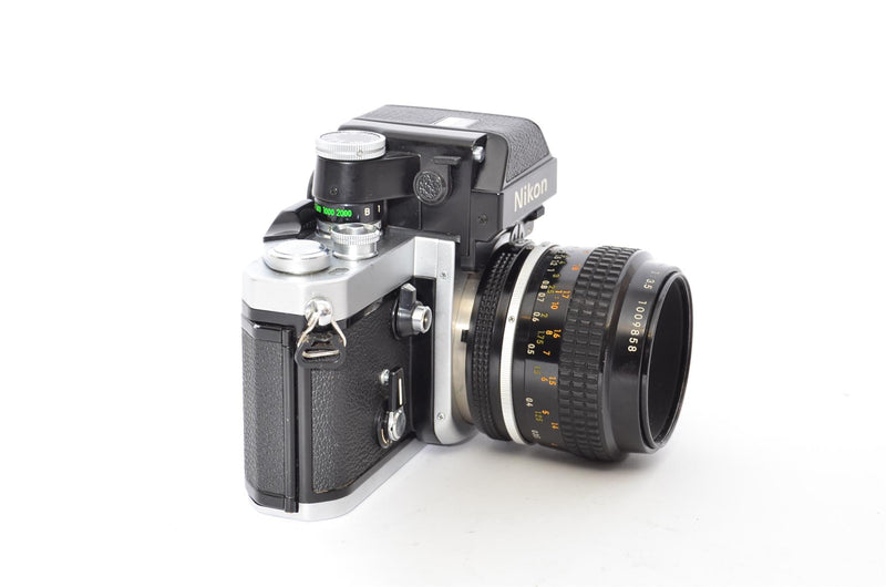 Used Nikon F2 With DP-11 Photomic Viewfinder & Micro-Nikkor 55mm f/3.5 AiS Lens