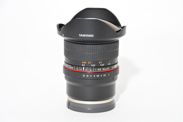 Ex Demo Samyang 12mm f/2.8 ED AS NCS Fisheye Lens For Sony E