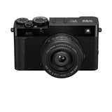 Fujifilm X-E5 Digital Camera with XF 23mm f/2.8 R WR - Silver