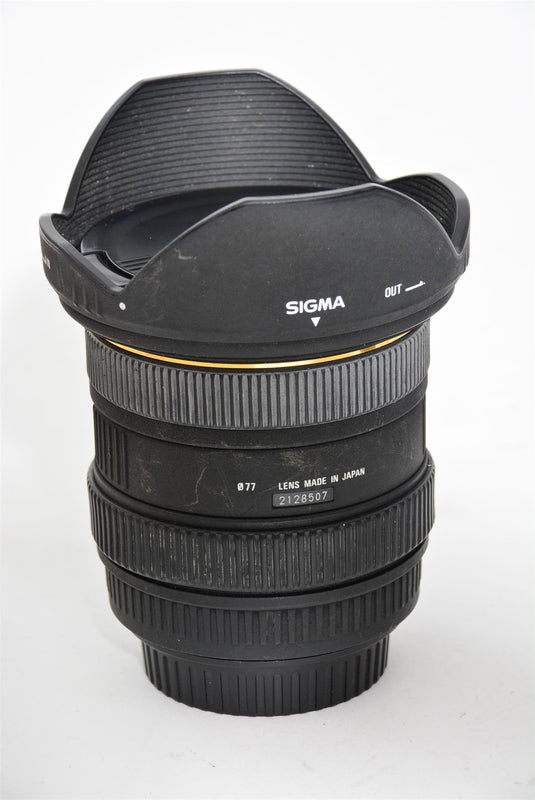 Used Sigma 10-20mm f/4-5.6 DC HSM Lens for Canon