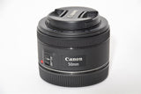 Used Canon EF 50mm f/1.8 STM Lens