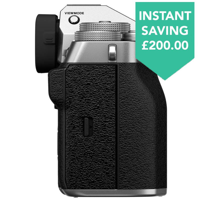 Fujifilm X-T5 Digital Camera Body - Silver