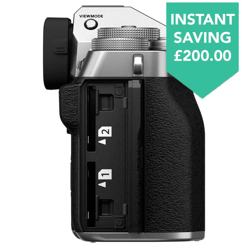 Fujifilm X-T5 Digital Camera Body - Silver