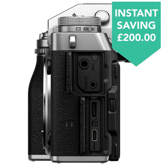 Fujifilm X-T5 Digital Camera Body - Silver