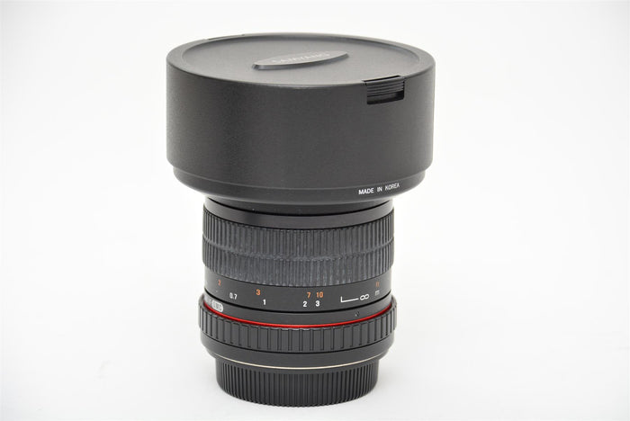 Used Samyang 14mm f/2.8 ED AS IF UMC Canon Fit Lens