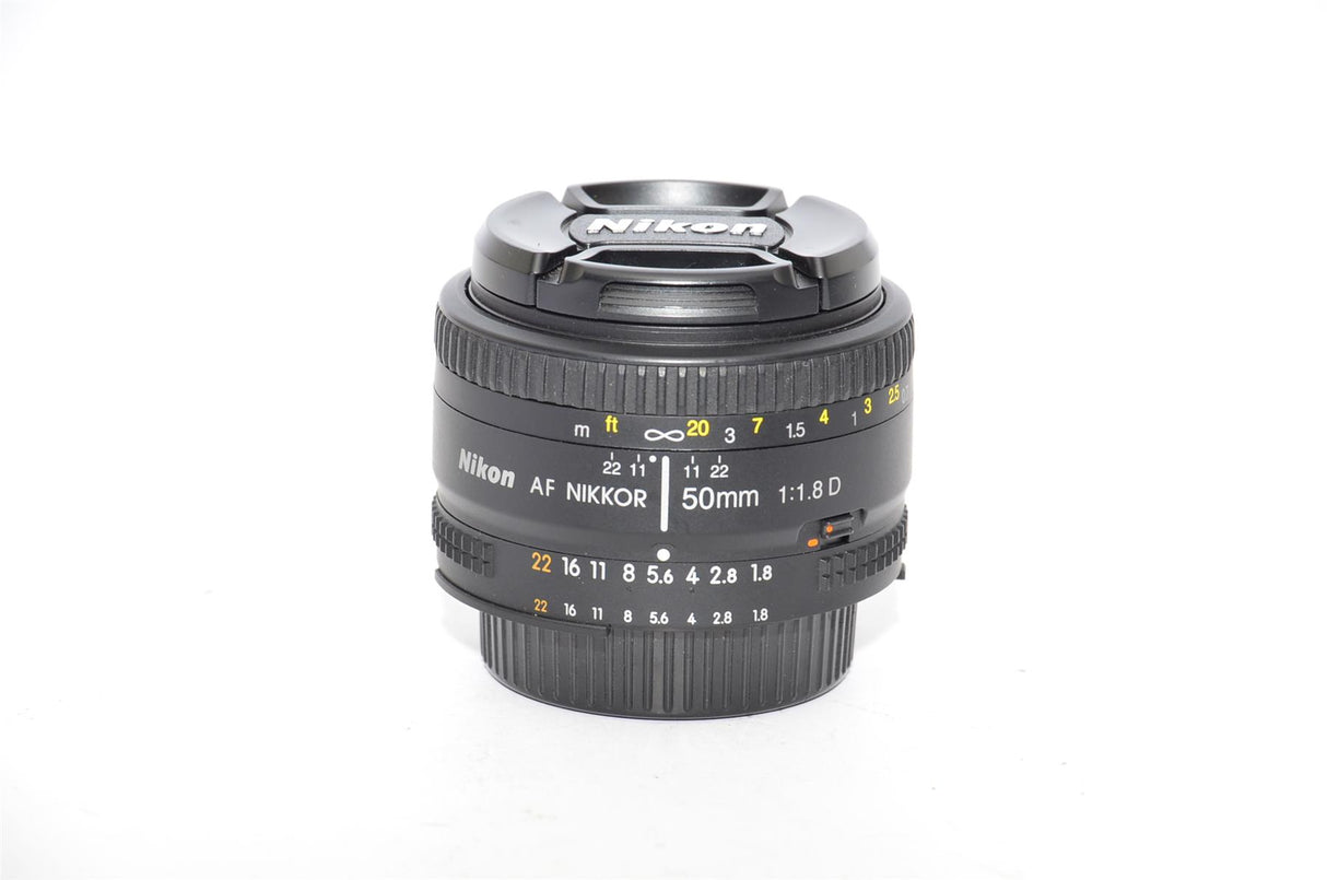 Used Nikon AF Nikkor 50mm 1:1.8 D