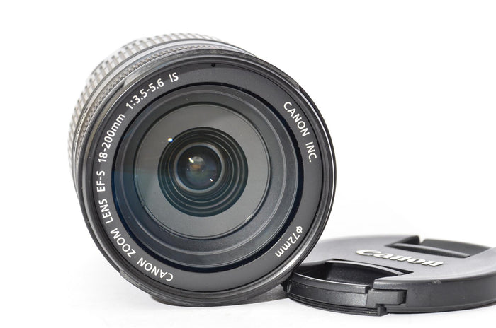 Used Canon EFS 18-200mm f/3.5-5.6 IS Zoom Lens