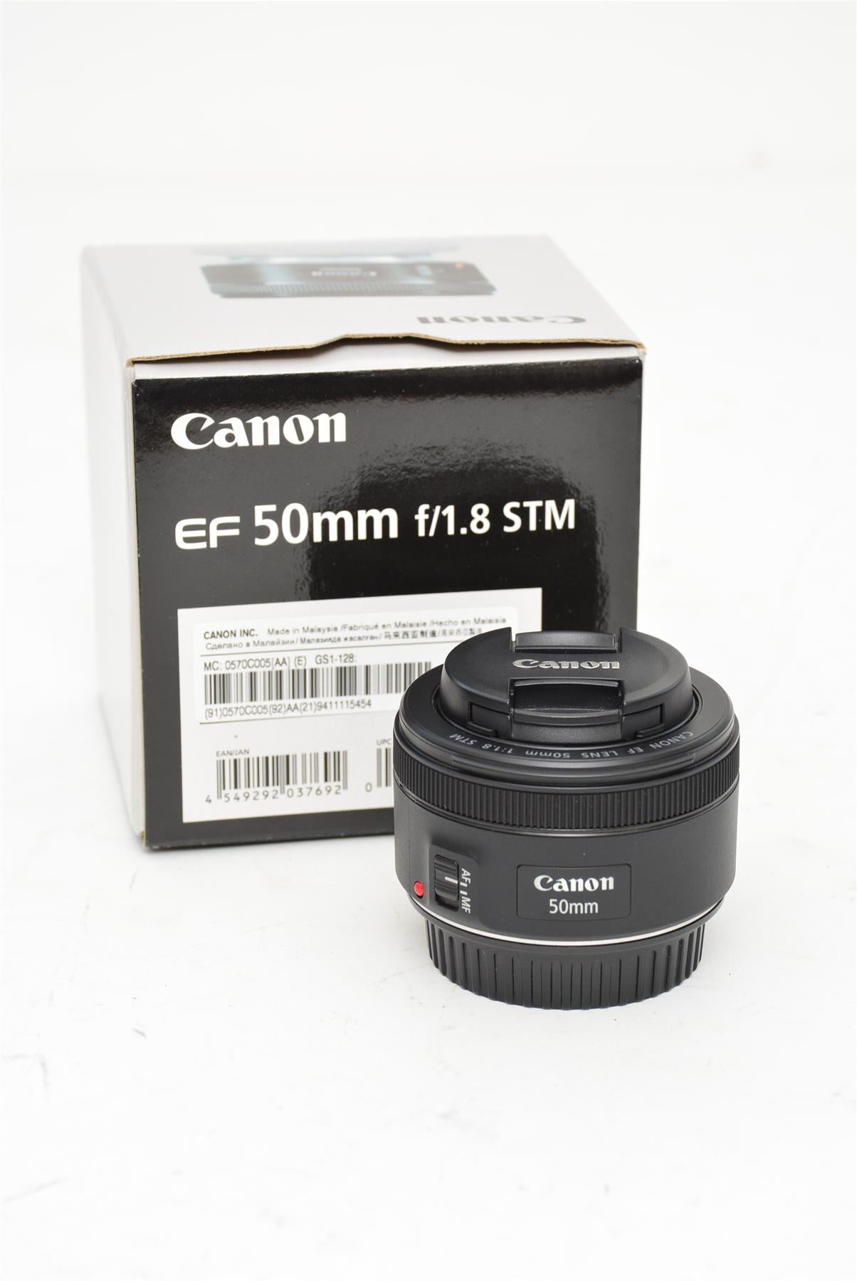 Used Canon EF 50mm f/1.8 STM Lens