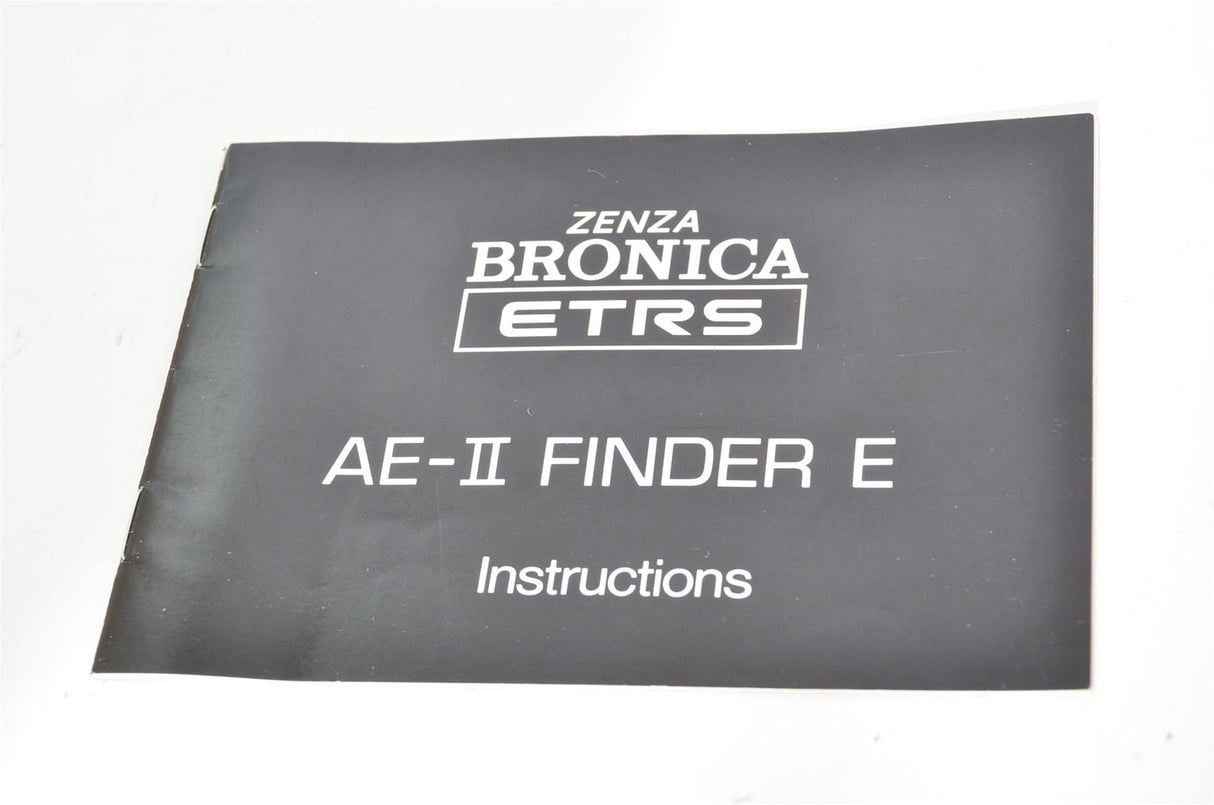 Used Zenza Bronica ETRS AE-II Prism