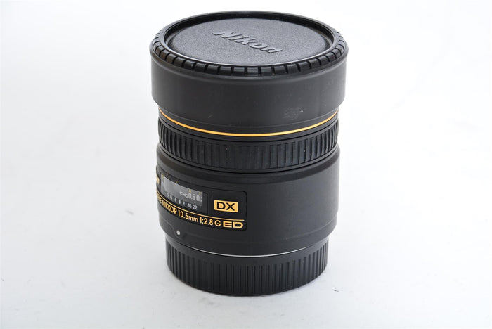 Used Nikon AF Fisheye Nikkor 10.5mm f/2.8 G ED DX Lens
