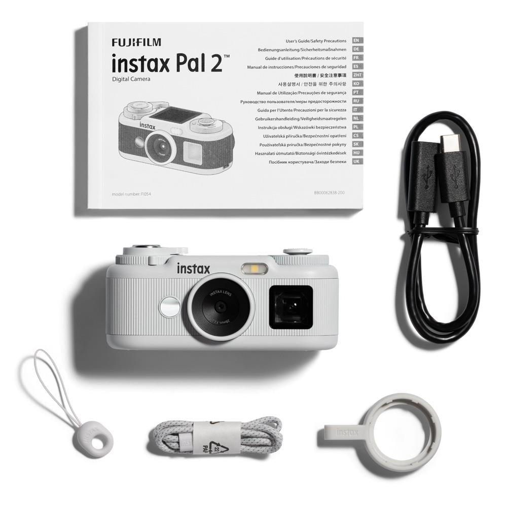 Fujifilm Instax Pal 2 Digital Camera - White