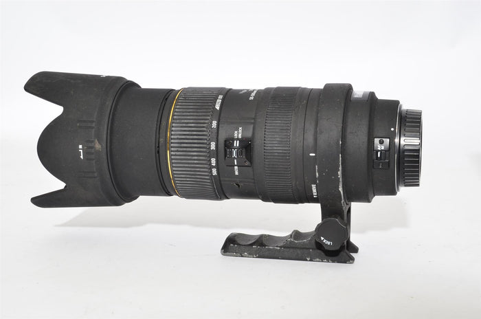 Used Sigma 50-500mm F4-6.3 APO DG HSM - Canon Mount -MANUAL FOCUS ONLY