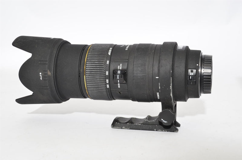 Used Sigma 50-500mm F4-6.3 APO DG HSM - Canon Mount -MANUAL FOCUS ONLY