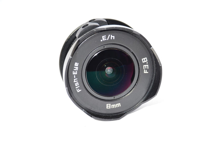Used 8mm F3.8 Fisheye Lens for M43 MFT Mount