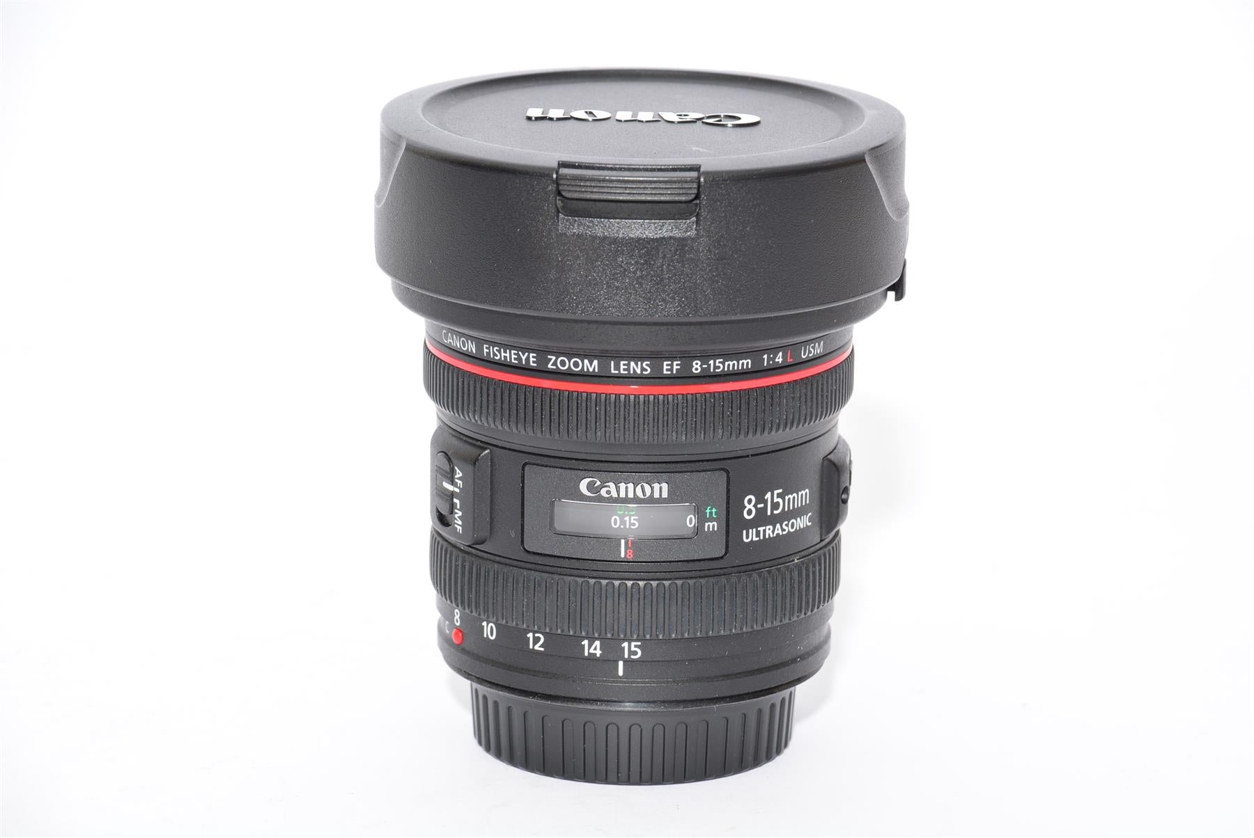 Used Canon EF 8-15mm f/4 L USM Fisheye Zoom Lens