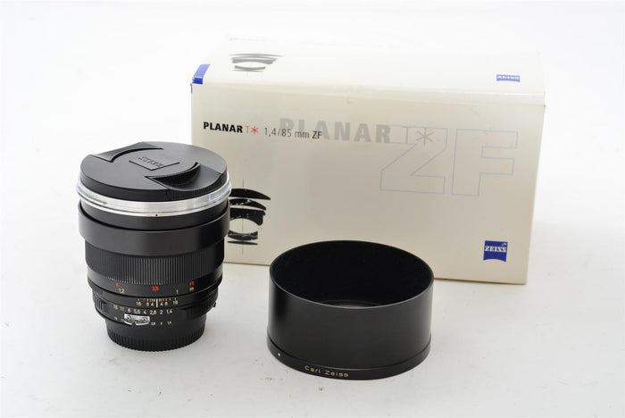 Used Zeiss Planar T* 85mm f/1.4 ZF Lens