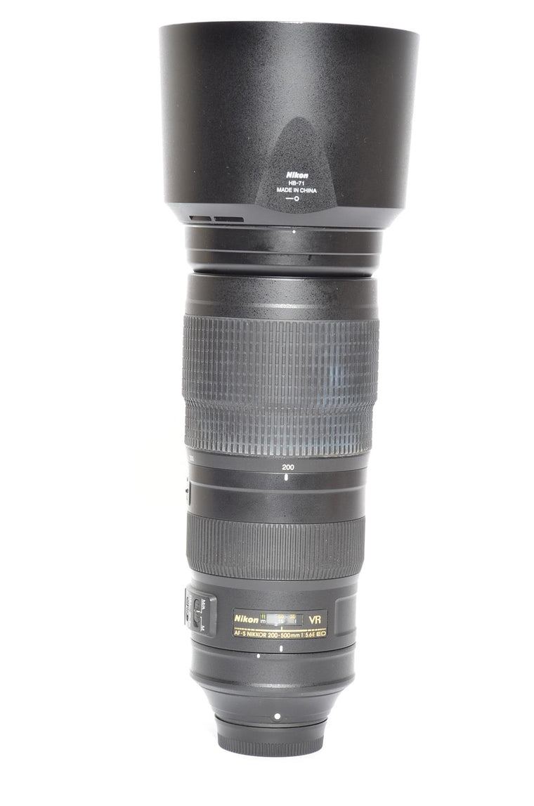 Used Nikon 200-500mm f/5.6E ED VR