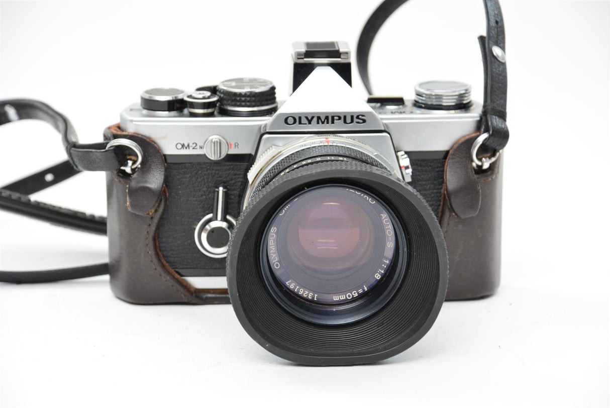 Used Olympus OM-2 Film Camera with 50mm Lens