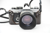 Used Olympus OM-2 Film Camera with 50mm Lens