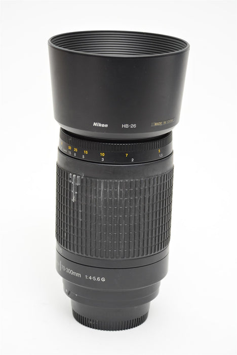 Used Nikon 70-300mm F4.5-5.6 G Lens