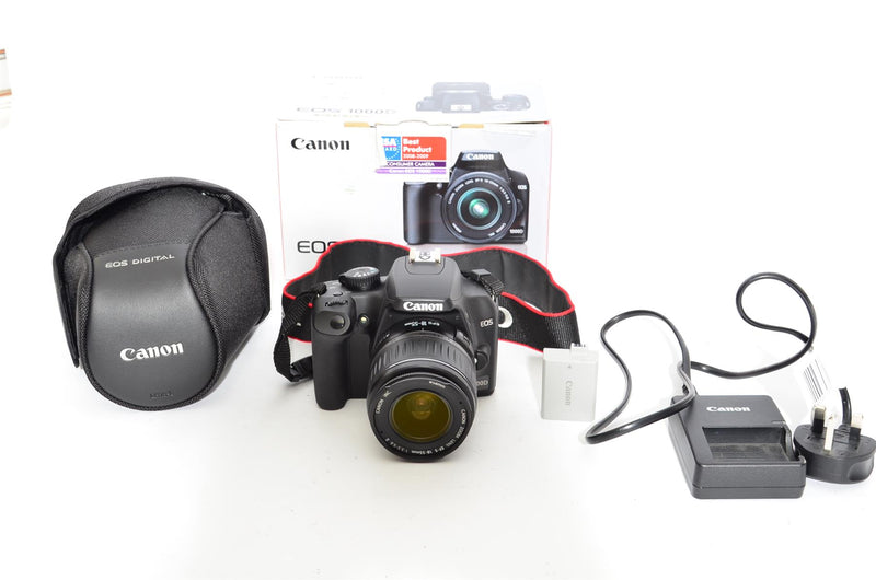 Used Canon EOS 1000D with 18-55mm f/3.5-5.6 II
