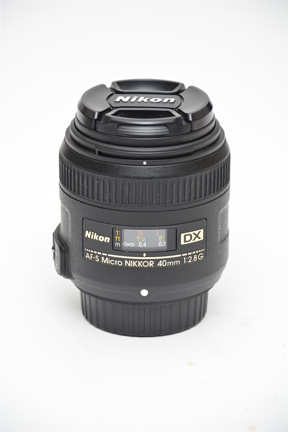 Used Nikon Nikkor AF-S DX 40mm f/2.8G Micro Lens