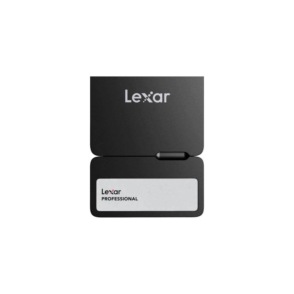 Lexar Go Portable SSD SL400 1TB including Hub Black